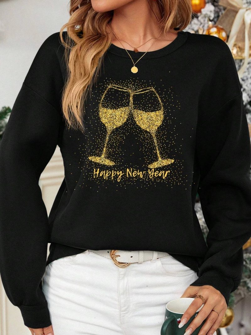 Merry Christmas Print Leopard Streetwear - Image 3
